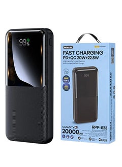 Buy RPP-623 Fast Charging Power Bank 20000mAh 20W+22.5W PD+QC in Egypt