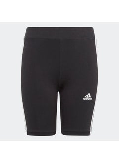 Buy Essentials 3-Stripes Cotton Bike Tights in Egypt