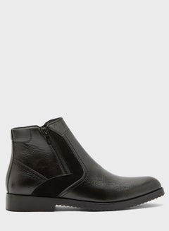 Buy Faux Leather Chelsea Boots in UAE