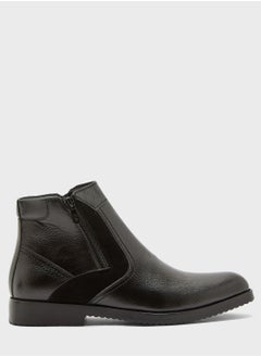 Buy Faux Leather Chelsea Boots in UAE