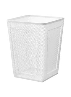 Buy Wastepaper Basket, White in Saudi Arabia