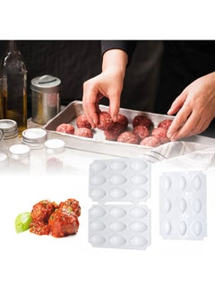 Buy 9 Holes Manual Kibbeh Express Meatball Maker Meatloaf Mould in Saudi Arabia