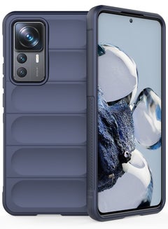اشتري جولدن ماسك شاومى 12تى برو (Xiaomi 12T Pro) جراب ماجيك كيس كفر حماية للهاتف - (ازرق داكن) في مصر