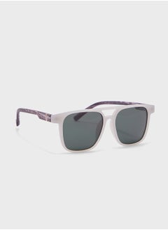 Buy Polarized Lens Matt Finish Wayfarer Sunglasses in UAE