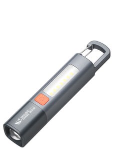 Buy Mini Portable Zoomable Flashlight with Strong Light and Floodlight in Saudi Arabia