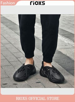 Buy Men's Yeezy Foam Runner Slides Non-Slip Summer Sandals Closed Toe Lightweight Outdoor Indoor Beach Flat Shoes in UAE