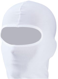 Buy RABIGALA Ski Mask for Men Full Face Mask Balaclava Black Ski Masks Covering Neck Gaiter, White, M in Egypt