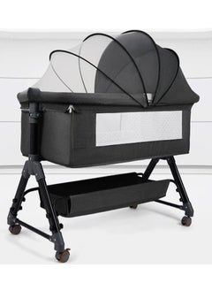 اشتري Baby Bassinet Bedside Sleeper Baby Bedside Sleeper Bassinet Bed 3-in-1 Portable Crib For Newborns في الامارات