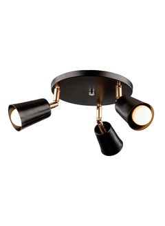 Buy 3 Black Spotlights Wall Lamp Gold- Sl-Gb1-C in Egypt