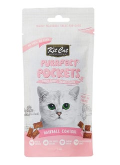 اشتري Purrfect Pockets Hairball Control Cat Treats 60g في الامارات