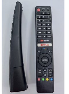 Buy Remote Control For Sharp Netflix LCD TV Remote Control With Google Search Voice in Saudi Arabia