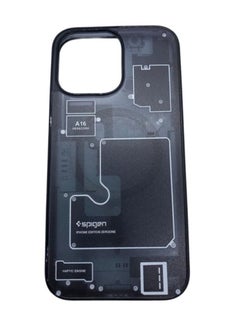 اشتري Transparent Circuit Board Design Case Compatible With iPhone 13 Pro Max black في مصر