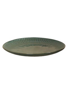 اشتري Gallery Side Plate Green 19 cm في الامارات