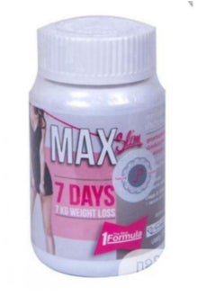 Buy MAX SLIM 7 DAYS 7 KG WEIGHT LOSS CAPSULES 30PCS in Saudi Arabia