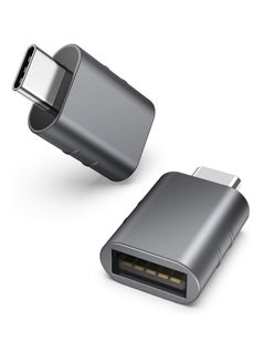 Buy USB C to USB Adapter (Pack of 2) USB C Male to USB3 Female Adapter Compatible with MacBook Pro 2023 iMac iPad Mini 6/Pro MacBook Air 2022 and Other Type C or Thunderbolt 4/3 Devices in Egypt