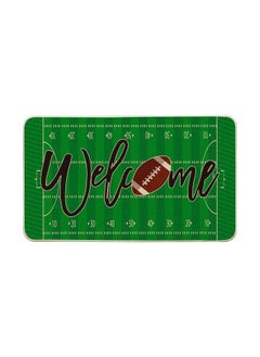 Buy Touchdown Football Field Welcome Doormat Rugby Sport Home Decor Lowprofile Switch Rug Door Mat Floor Mat For Indoor Outdoor 17X29 Inch in Saudi Arabia