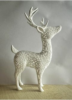 Buy Home Decore Artistic Sculpture Graceful Deer Decoration for houses in Saudi Arabia