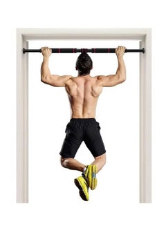 اشتري Adjustable Door Way Gym Pull Up Bar 100cm Hall Way Pull Up and Chin Up Bar Gym Fitness Equipment في السعودية