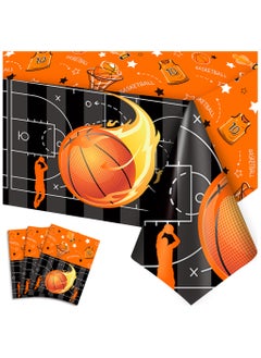 Buy Basketball Party Tablecloth Set Party Tableware in UAE