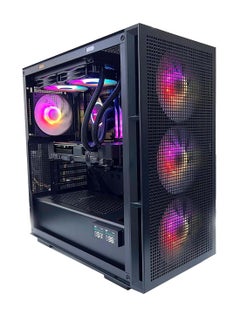 اشتري Liquid Cooled ARGB Gaming PC, Intel i5-13400F, Nvidia RTX 4070, 32GB DDR4,1TB NVME M.2 SSD,1TB HDD,750Watts PSU, Windows 10 pro, 1Year Warranty (13400F, RTX 4070) في الامارات