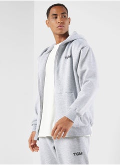 Buy Lounge Oversized Zip Hoodie in Saudi Arabia