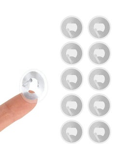 Buy NFC 215 Sticker 504 Bytes Tags (Inlay), Transparent Self-adhesive Ntag215 Token Tags, Compatible with RFID IC Mifare 13.56mhz TagMo Amiibo (50 Tags) in UAE