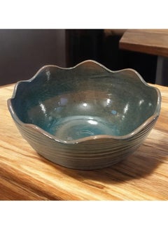 Buy Microwave Safe Handmade Pottery and Porcelain Bowl in Egypt, Size 21 in Egypt