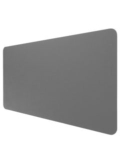 Buy Large Mouse Pad Extra Large Waterproof Gaming Mouse Mat Stitched Edges Non Slippery Rubber Base Mats With Smooth Surface And Precise Tracking Soft And Durable Grey in UAE