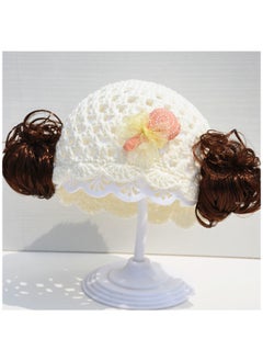 Buy Summer Fashion Full Head Set Wig Hat in UAE