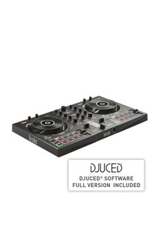 اشتري Hercules DJ Control Inpulse 300 - 2 Channel USB Controller, with Beatmatch Guide, DJ Academy and Full DJ Software DJUCED Included في الامارات