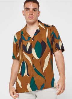 Buy Printed Regular Fit Shirt in UAE