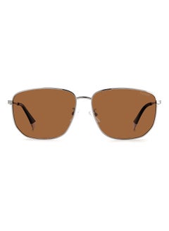 Buy Rectangular / Square  Sunglasses PLD 2120/G/S  RUTHENIUM 61 in Saudi Arabia