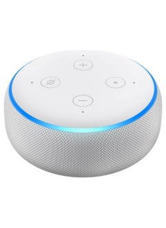 Buy Echo Dot (3rd Gen) - Smart speaker with Alexa white in UAE