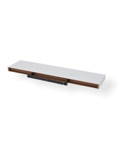 Buy Floating Wall Shelf White 60×25×3.8 cm in Saudi Arabia