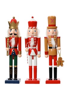 اشتري Kaemingk Nutcracker Pinewood Candy Stick Gingerbread Sceptres, 30Cm, Assorted 1 Piece في الامارات