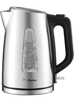 Buy Electric Hot Water Kettle - 1.7L Capacity, 360° Stainless Steel, Rapid Boil - Effortlessly Enjoy Hot Beverages with this Convenient and Reliable Electric Kettle in UAE