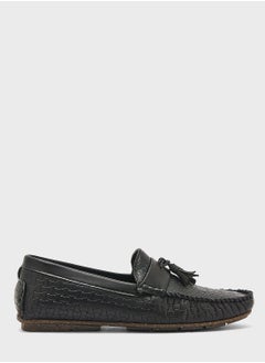 Buy Leatherette Tassel Loafers in Saudi Arabia