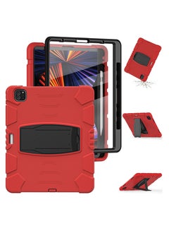اشتري Gulflink Back Cover Protect Case for Apple iPad Pro 2021 12.9inch red في الامارات