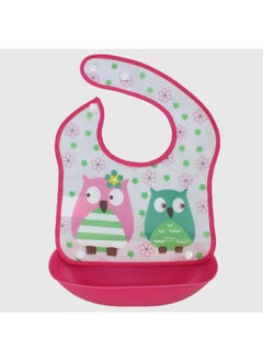 Buy Owls Bib With Silicone Pocket in Egypt