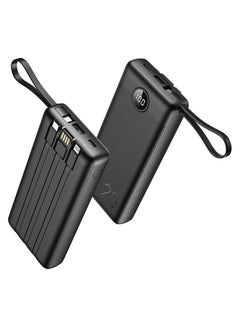 Buy External Battery 10000mAh 22 W Mini Power Bank USB C PD QC3 Fast Charging Portable Compact Charger with 2 Fast Charging Ports and LED Display for iPhone  Samsung  Xiaomi black in UAE
