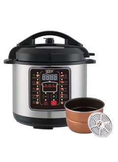 Buy 9 Liters Stainless Steel Multifunctional Electric Pressure Cooker WTR-9007 in UAE