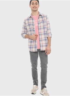 اشتري Checked Slim Fit Shirt في الامارات