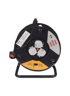 اشتري Heavy Duty Cable Reel 3x2.5 , 50 Meter Extension 3x2.5, 3x13 Amp Sockets في الامارات