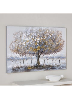 Buy Walmer Hand Painted Picture with Stones 90 x 60 x 3 cm in Saudi Arabia