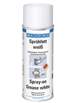 اشتري Spray-on Grease white | Multi-purpose Spray Grease for Ball Bearings and similar 400 ml في الامارات