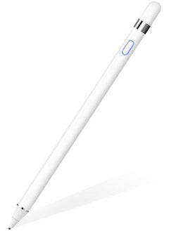 Buy Theodor Stylus Pen for iPad with Tilt Sensitivity iPad Stylus Pencil for Apple iPad 10/9/8/7/6 iPad Pro 11 iPad Pro 12.9 iPad Mini 6/5 iPad Air 5/4/3 Palm Rejection Magnetic Attachment White in UAE