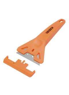 Buy Plastic Window Scraper, Size 14mm, Stainless Steel Blade, Cleaning Remover for Stickers, Decals, Adhesive, Labels, Paint, on Glass, Car, Window, Tint, Stove Top, Mailboxes, No Scratches/ Orange in UAE