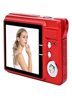 اشتري 2.7 Inch Tft 18Mp 8X Zoom Digital Camera Mini Anti-Shake Full HD Digital Video Camera(Red) في الامارات