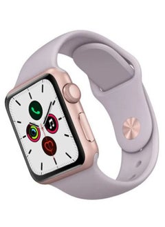 Buy Apple Watch Strap/Band Compatible With 41mm/40mm/38mm Silicone Strap for Apple watch All Series Lavender in UAE