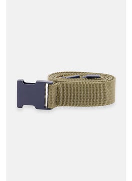 اشتري Women Textured Belt, Olive في الامارات